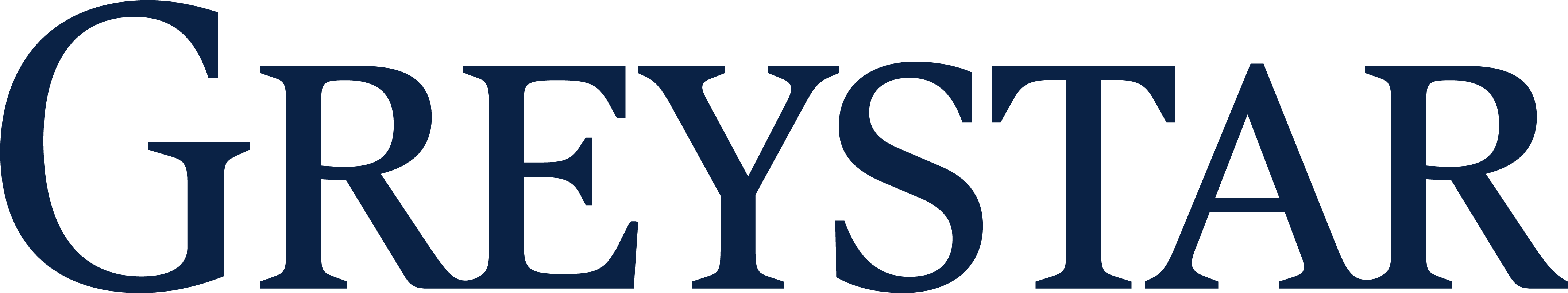 Greystar logo and Greystar website